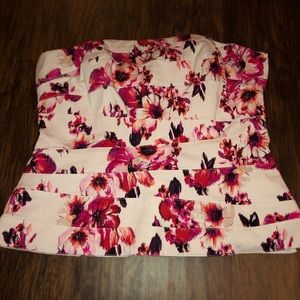 WHBM floral top